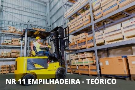 NR 11 – OPERADOR DE EMPILHADEIRA – TEÓRICO – 16 horas